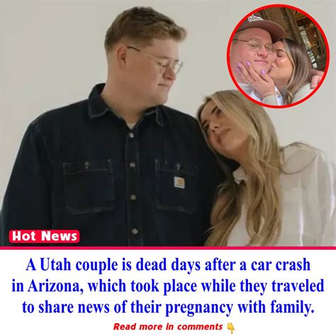 Utah Couple Dies in Car Crash on Drive to Announce Pregnancy 